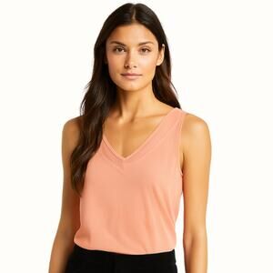 White House Black Market 2-Piece Tank Set in Coral – EUC Size XS